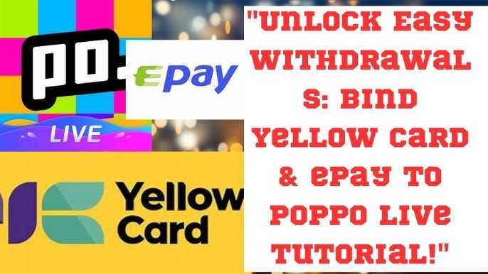 Poppo Live yellow card vs red card comparison showing penalty differences and durations