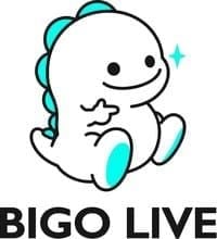 Bigo Live Explore page with globe icon for regional stream selection
