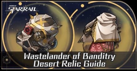 Wastelander of Banditry Desert 4-piece relic set on Screwllum in Honkai Star Rail