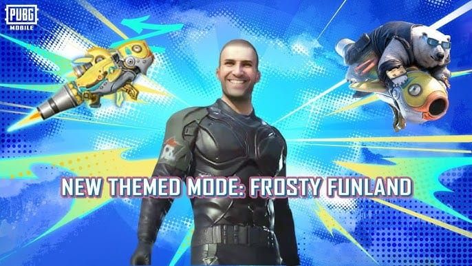 PUBG Mobile Advanced Salted Fish Rocket Launcher with freezing and jetpack features