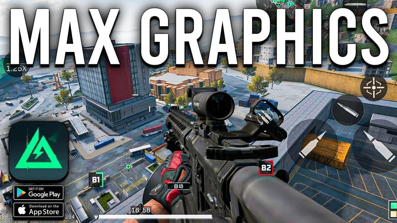 Delta Force Mobile 90FPS vs 120FPS gameplay comparison