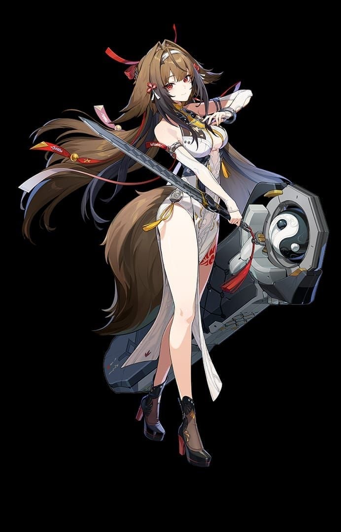 Zenless Zone Zero character Ye Shunguang in combat pose demonstrating charged Physical DMG attack