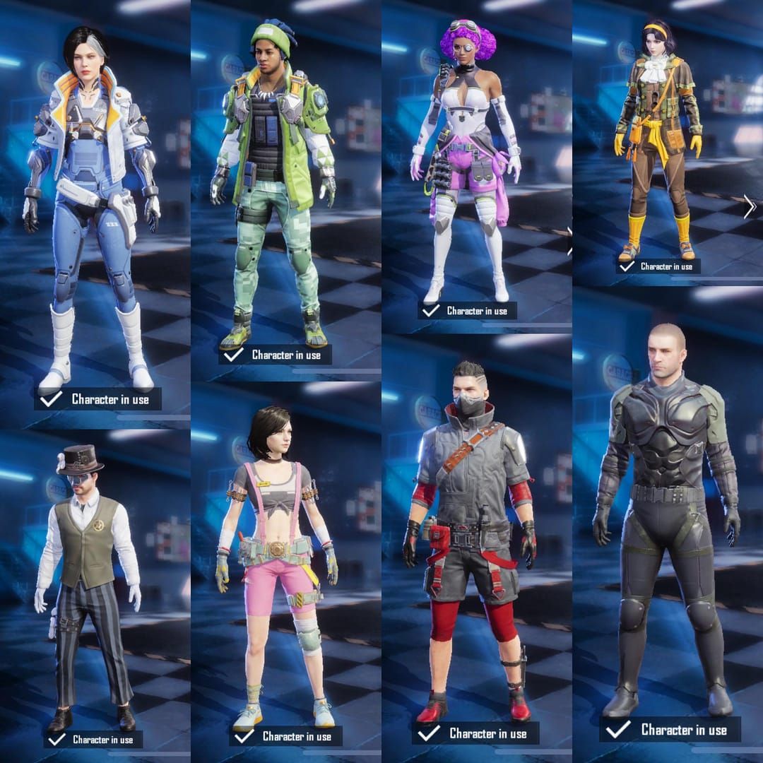 PUBG Mobile character model equipped with official Beşiktaş JK jersey