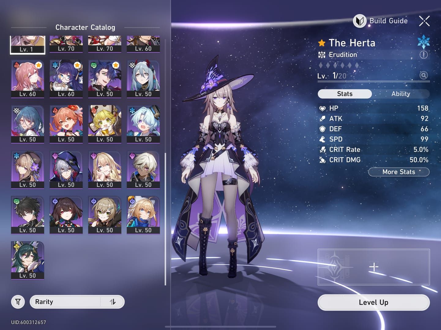 Honkai Star Rail Herta, Trailblazer Ice, Asta, Natasha team artwork