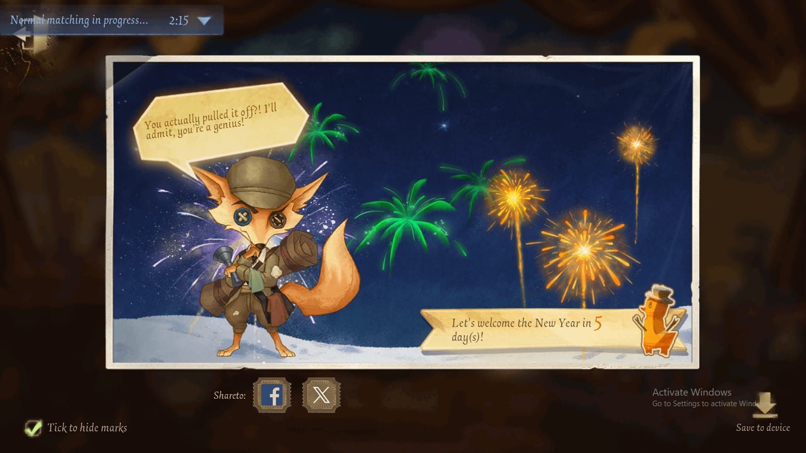 Identity V Firework Order unlock timeline guide