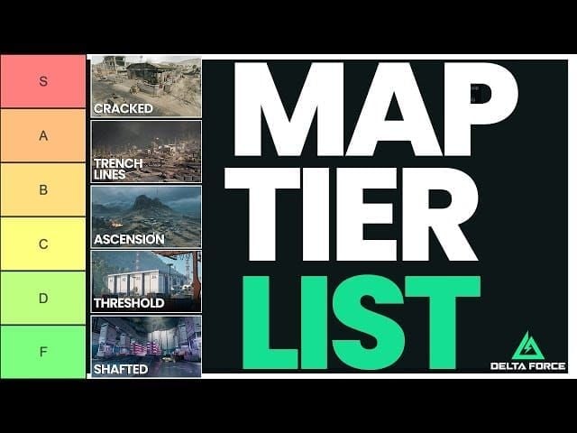 Delta Force Mobile Warfare mode map layout