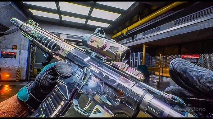 Delta Force M4A1 Geometry weapon skin
