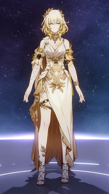 Honkai Star Rail Aglaea character artwork Lightning Remembrance