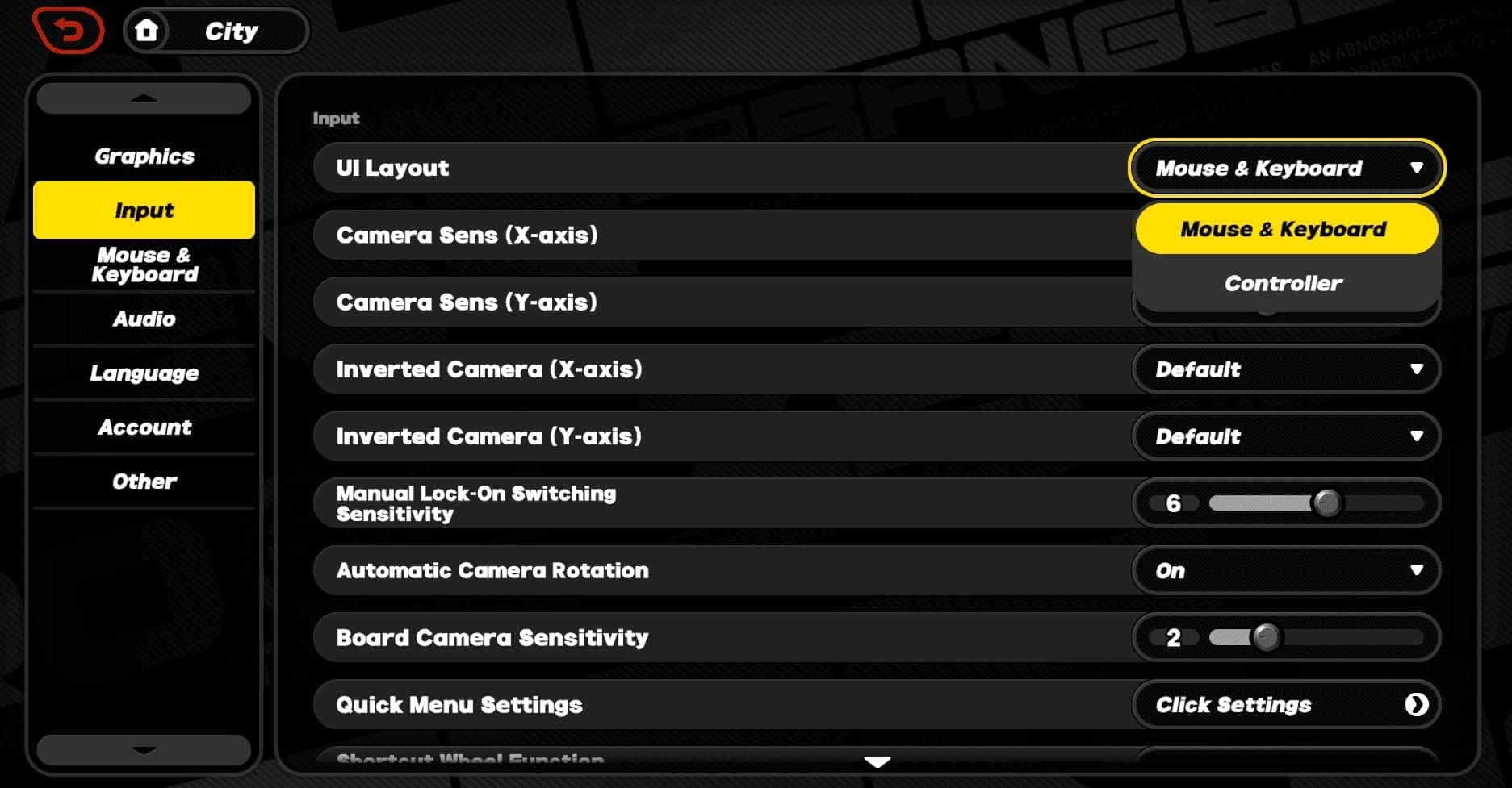 Zenless Zone Zero options menu gear icon and resource integrity check