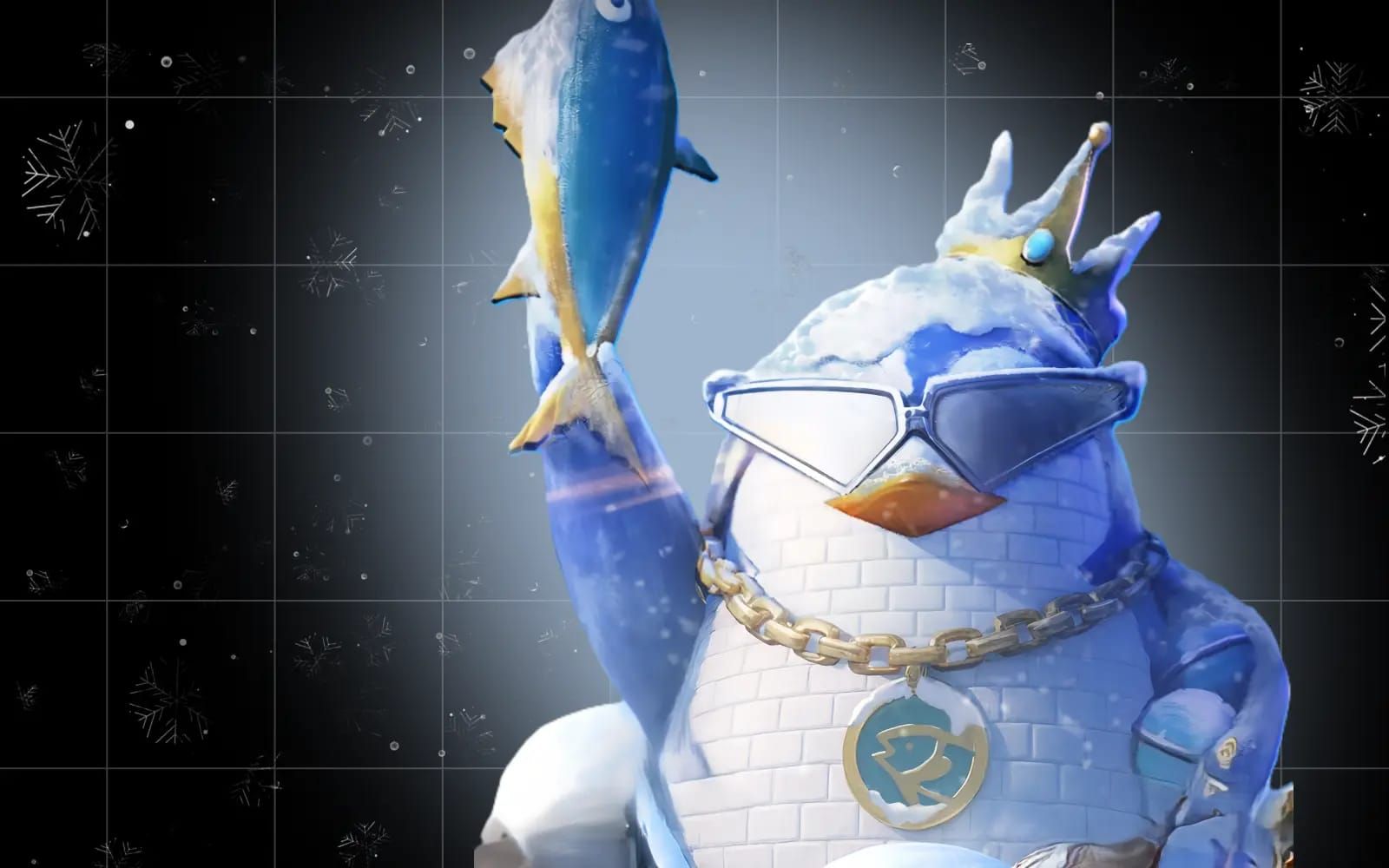 Арт персонажа НинГвин ИИ-ассистента в PUBG Mobile 4.2