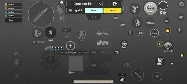 Оптимальная базовая раскладка HUD кнопок для Bloodmoon Awakening в PUBG Mobile