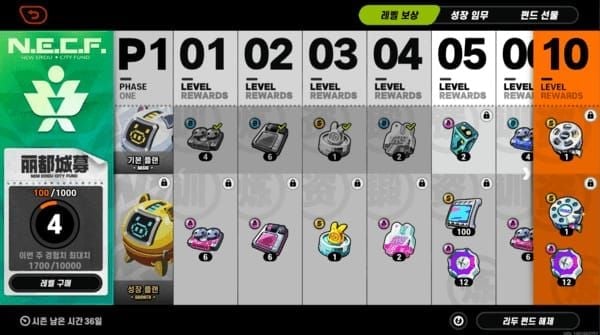 젠레스 존 제로 무과금 월정액 시티 펀드 과금 비교 스크린샷