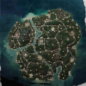 PUBG Mobile 4.2 Primewood Genesis Prime Eye Portals network map showing locations like Yasnaya Polyana, Pochinki, and connections to Vine Temples