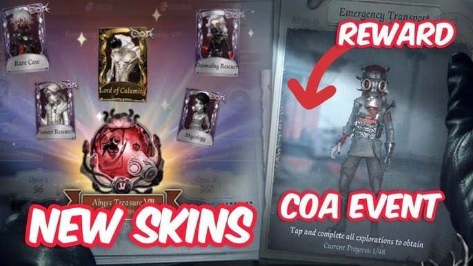 Identity V COA IX fragments and exclusive rewards screenshot