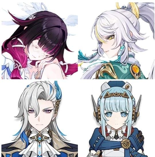 원신 6.3 콜롬비나와 이네파 비교 차트