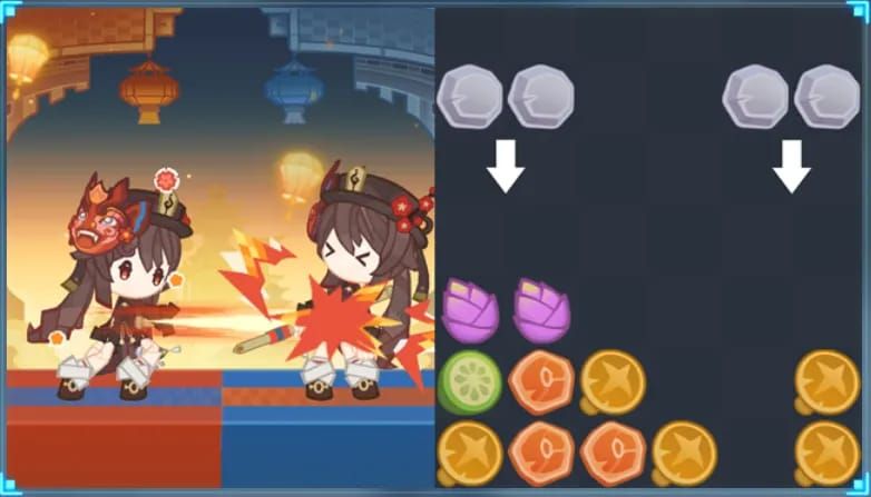 원신 해등절 팔기 난투 향릉 행추 북두 베넷 파티 스크린샷