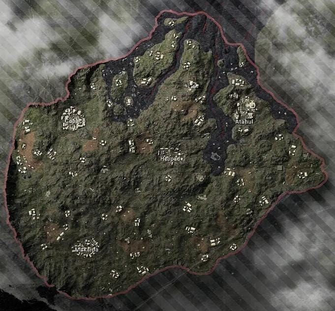 Скриншот Helipad на карте Paramo в PUBG Mobile