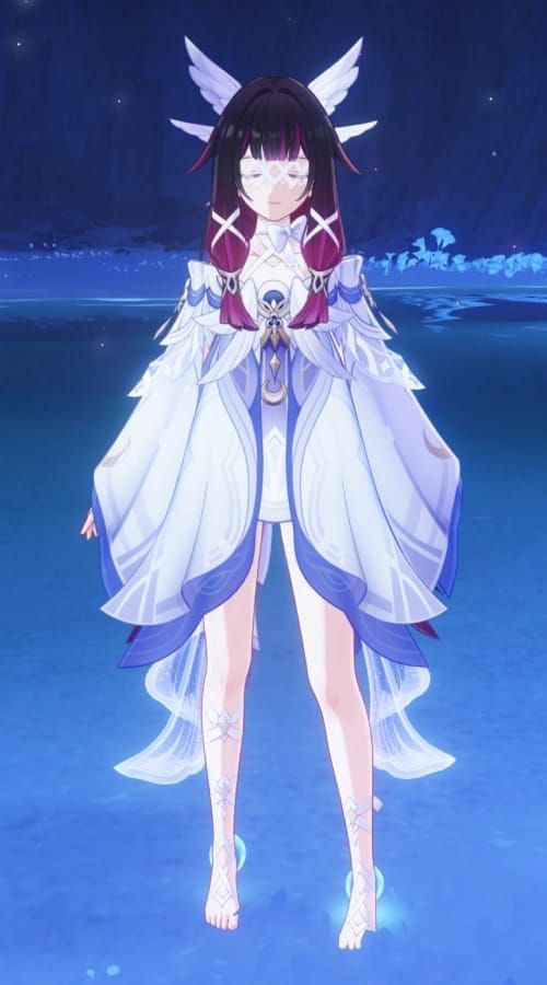 Genshin Impact Columbina 5-star Hydro Catalyst character artwork