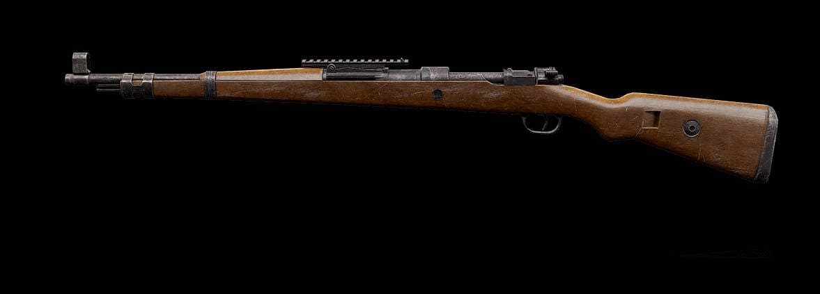 Оружие M416 и Kar98k с обвесами в PUBG Mobile