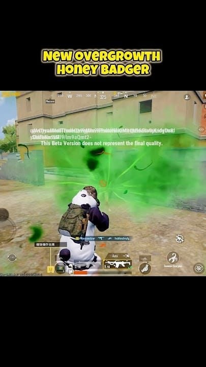 Штурмовая винтовка Overgrowth Honey Badger с характеристиками в PUBG Mobile