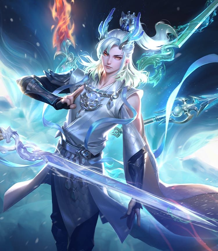 Honor of Kings Loong marksman hero artwork and abilities
