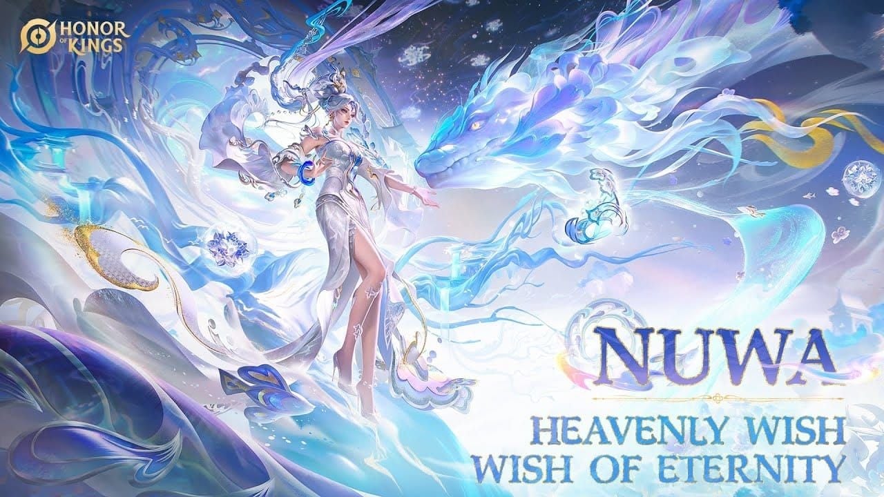 Honor of Kings Nuwa Rare Legend skin from Ultraman collaboration