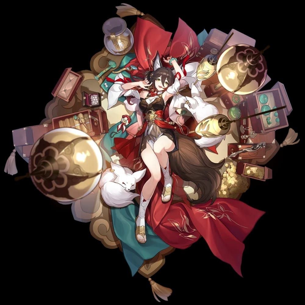 스타레일 정운 4성 캐릭터 아트 별자리