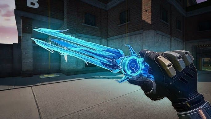 Blood Strike Inventory Artifact menu for Pivot Valor refinement on ETHAN's melee weapon