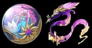 붕괴: 스타레일 아글라이아 최적 장신구 앰포리어스 2세트 + 나나 2세트