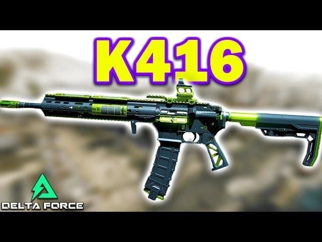 Delta Force optimal loadout weapons M4A1 Vector K416 for New Year Arcade
