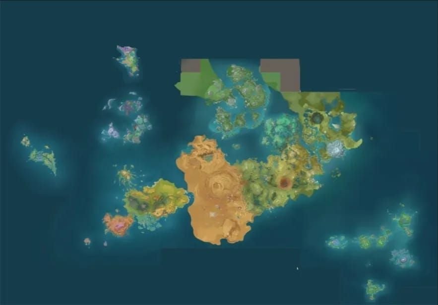 원신 셔터플래시 이벤트 지역별 최적 동선 지도