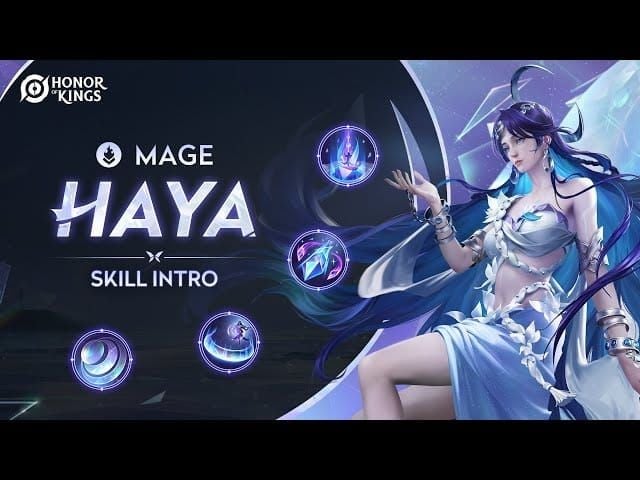 Honor of Kings Haya key skills guide with Moon Crystal mechanics