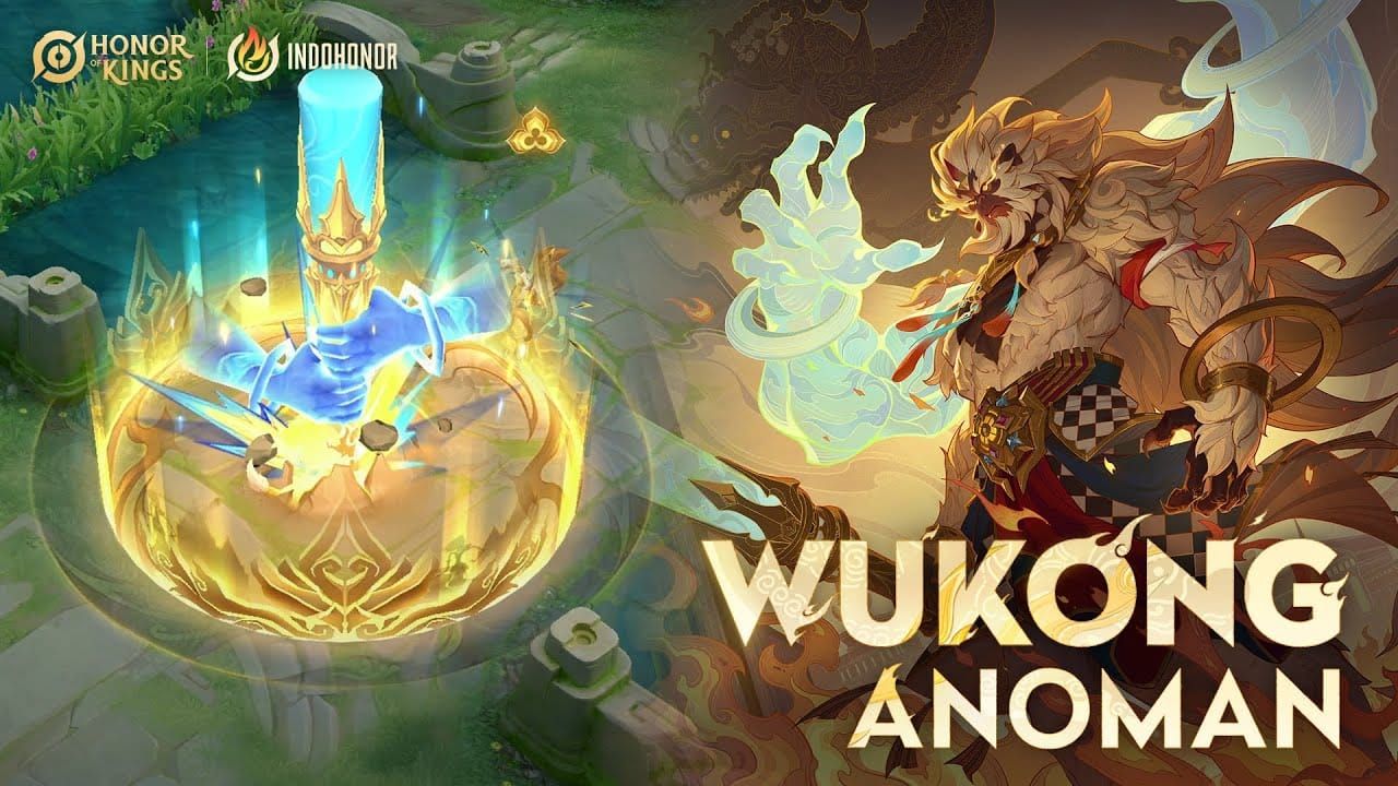 Honor of Kings Wukong Anoman epic skin artwork