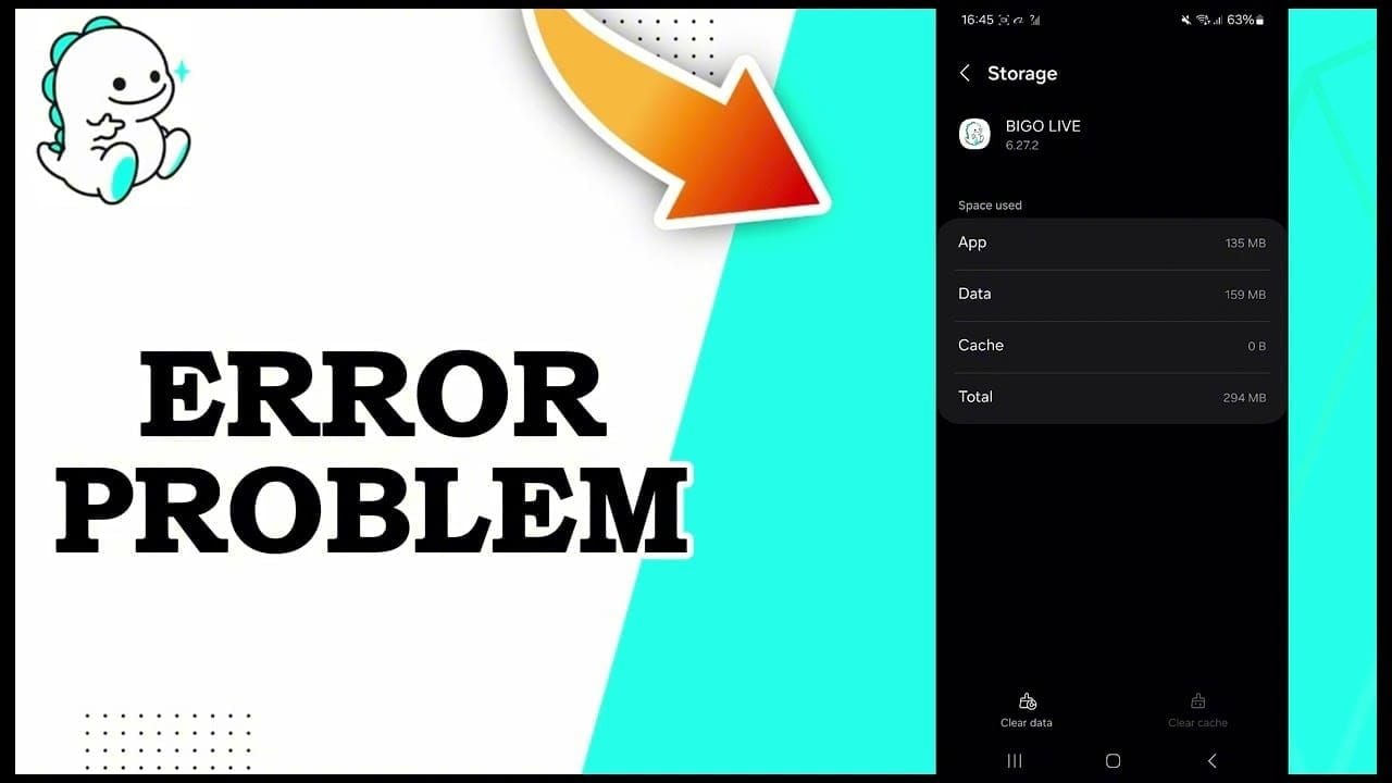 Bigo Live gift card redemption error 4301 region mismatch screen