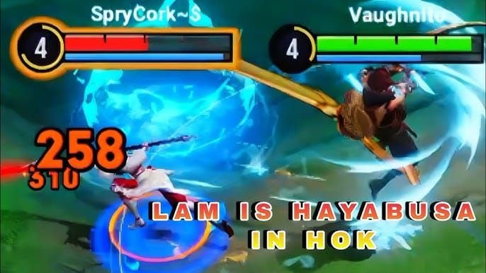 Honor of Kings Hayabusa Phantom Shuriken ultimate screenshot