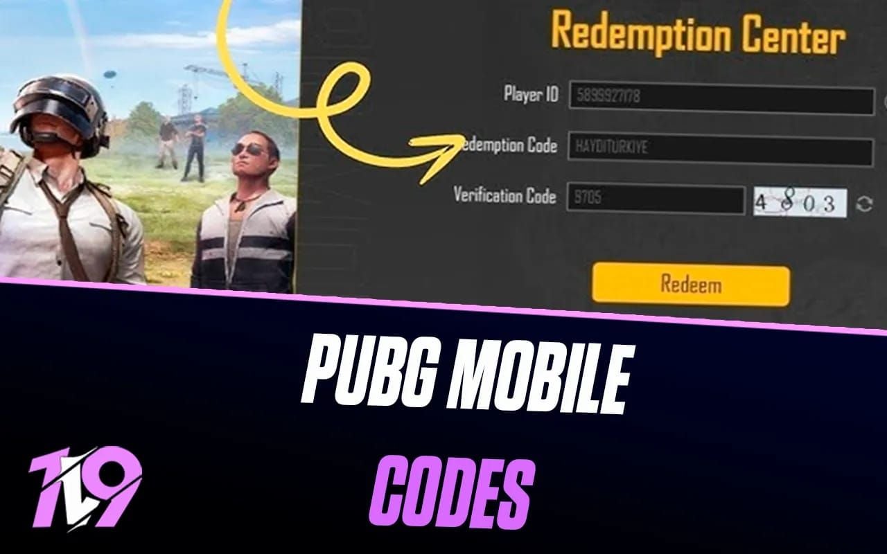 Интерфейс активации кода Redeem Code в PUBG Mobile