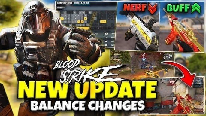 Blood Strike Hunt Rampage mode map highlighting Speed Circuit routes and zones