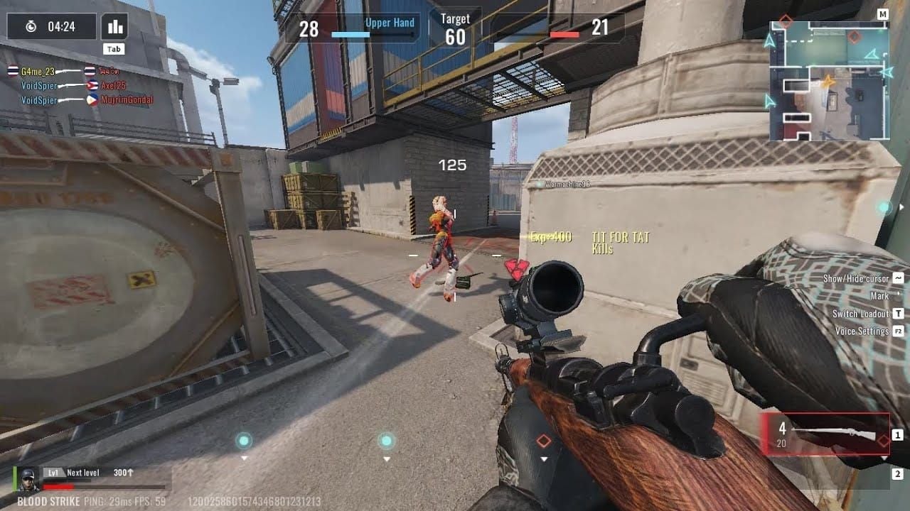 Blood Strike Team Deathmatch gameplay screenshot for event token farming