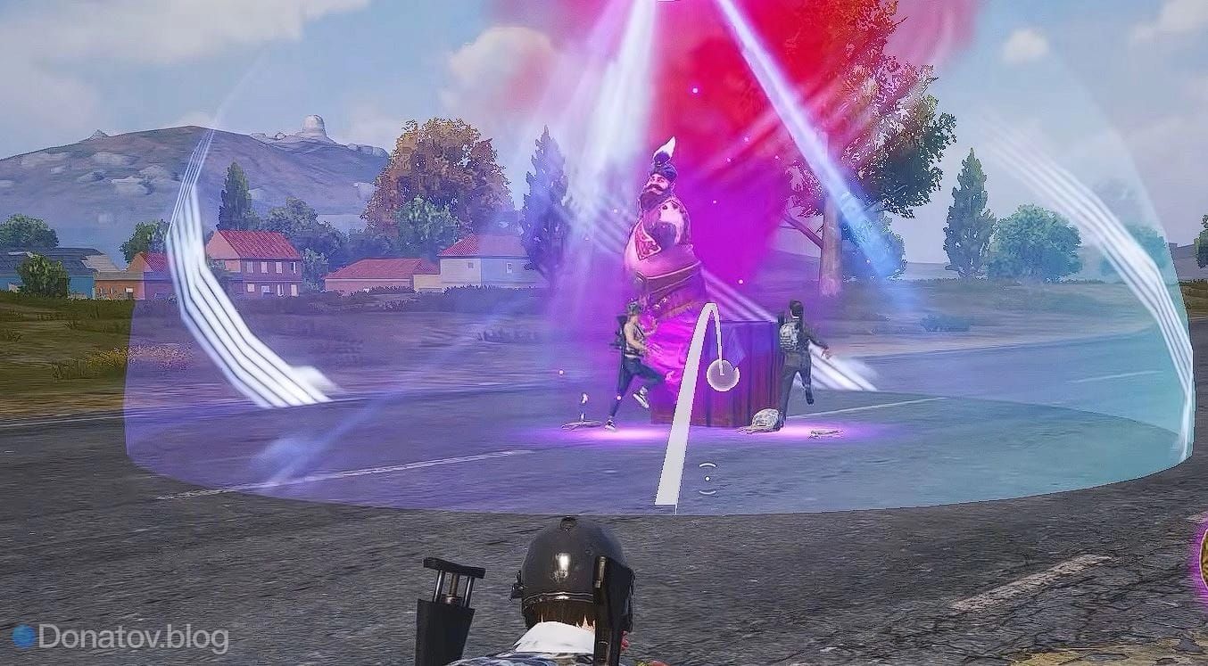 Сравнение гранаты Джинна с обычными гранатами в PUBG Mobile