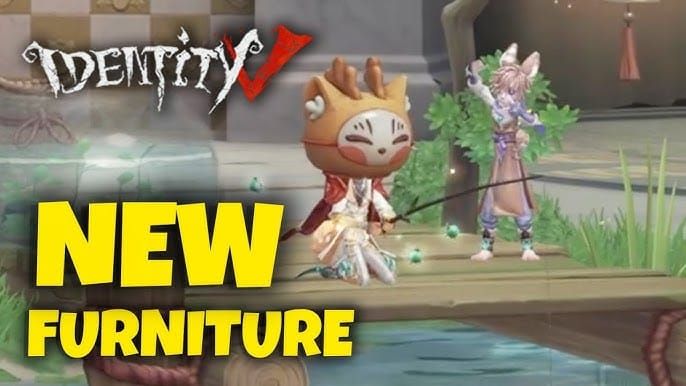 Identity V Fabulous Beasts furniture bundle including Fishing Pond and Lounge Chair
