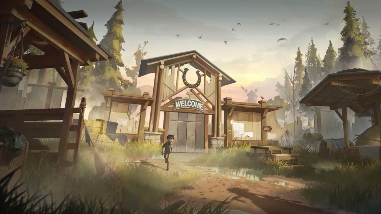 Identity V Luren Dian public map for Fabulous Beasts event interactions