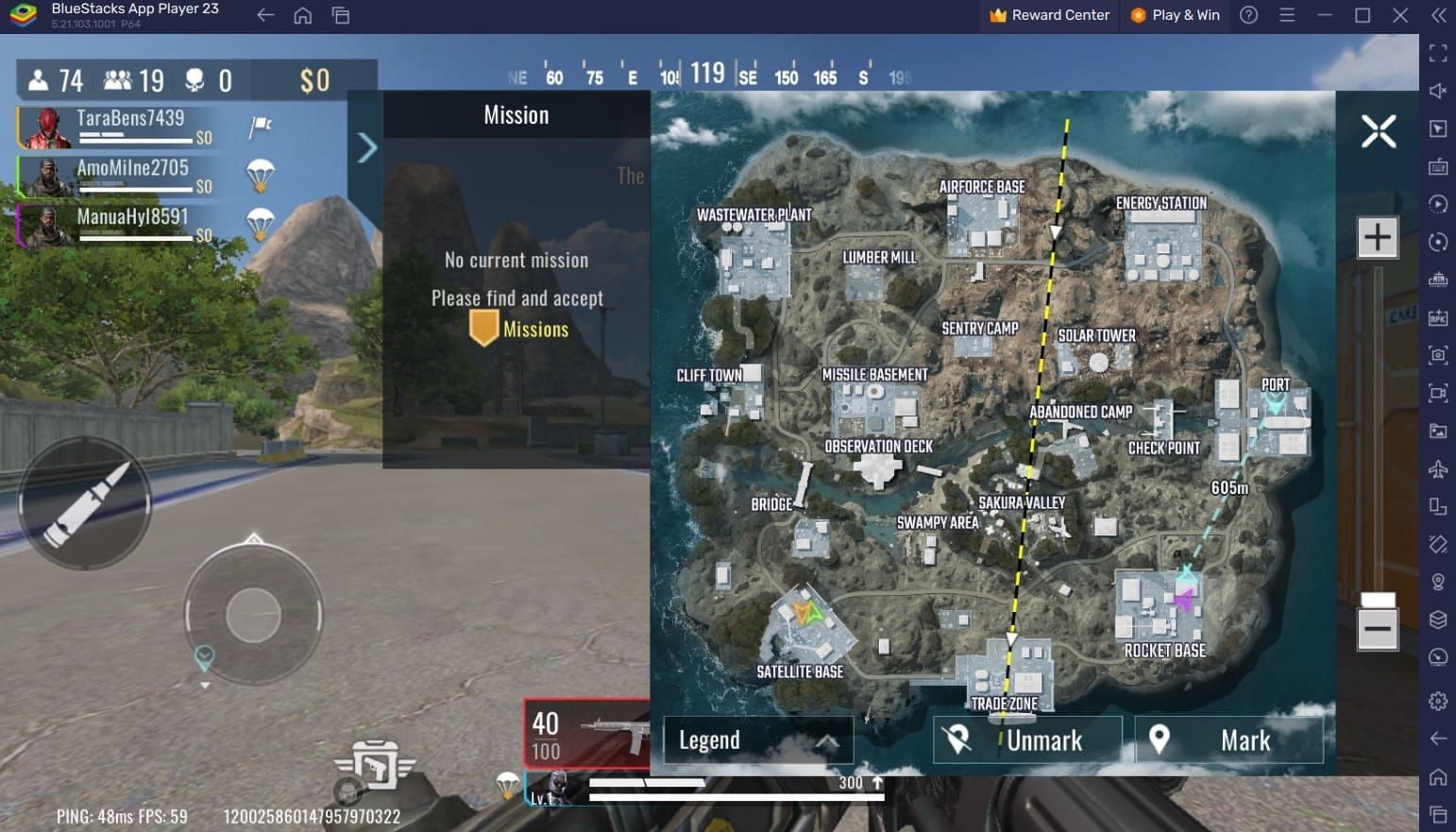 Blood Strike The Valley map overview for BR mode