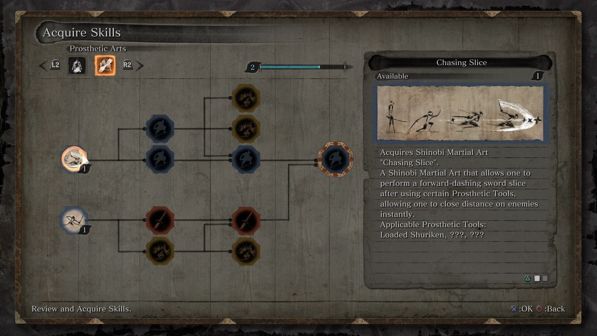 Taka Live skill tree interface showing tiered nodes and branches for ROI investments