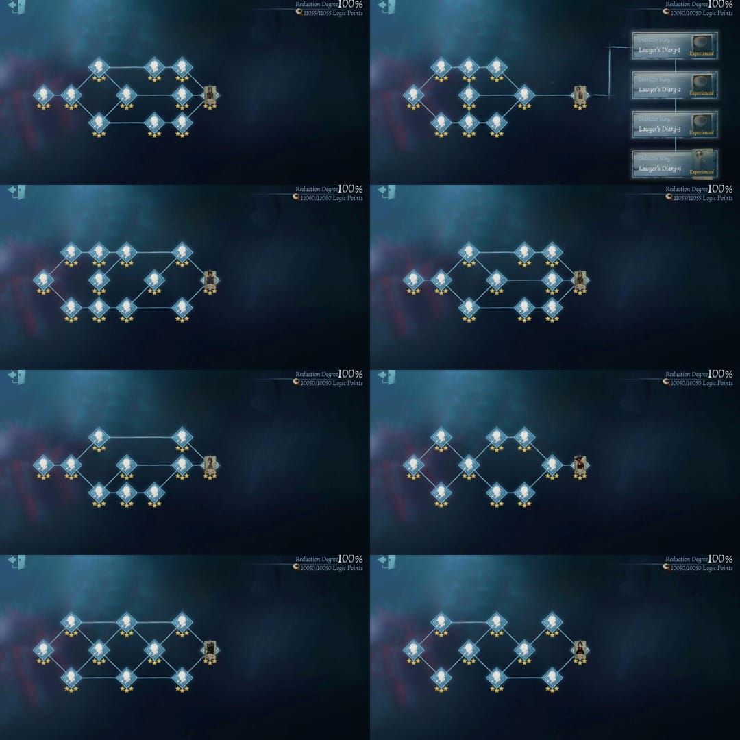Chart of matches needed vs average points per match to earn 30 Fragments in Identity V Fluttering Match event
