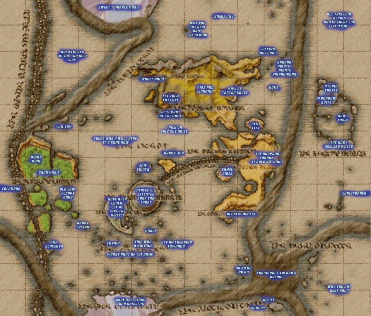 Taka Live map of quest clusters for efficient daily challenge routing