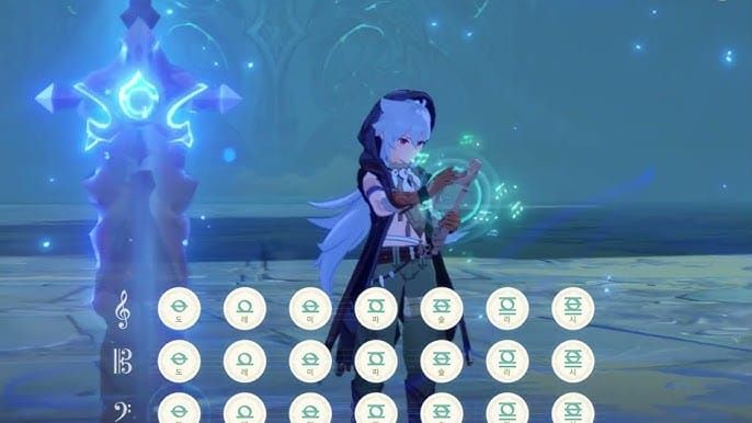 원신 강대한 늑대의 노래 무기 이미지