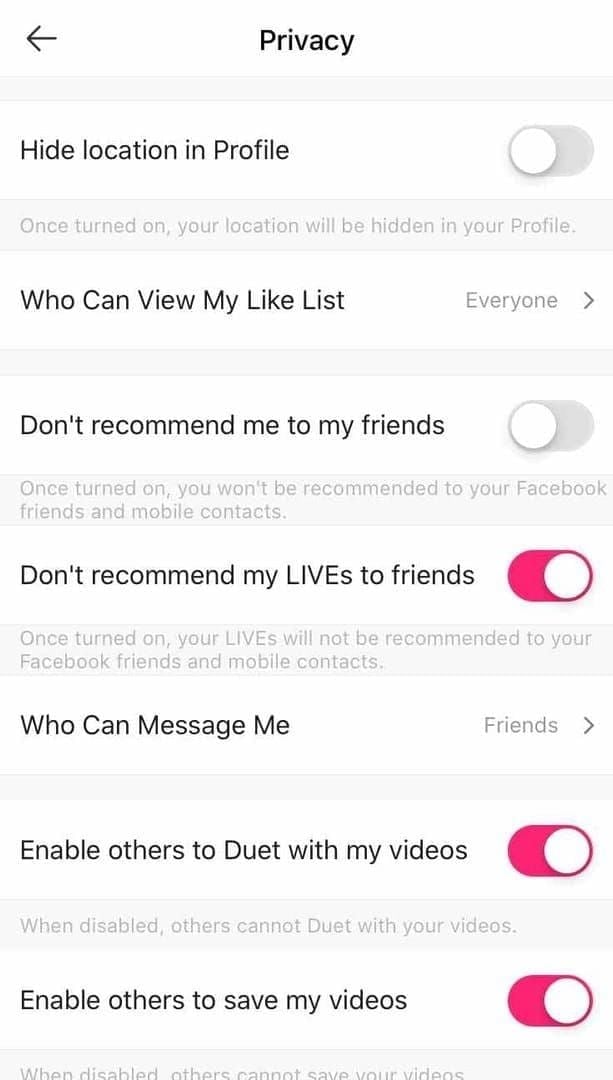 Likee app guide showing Settings Account Verification Status upload interface for ID, address proof, and selfie