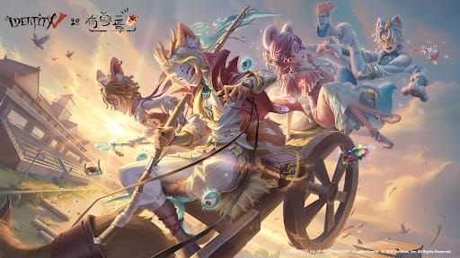 Identity V Fabulous Beasts crossover direct purchase packages UI screenshot