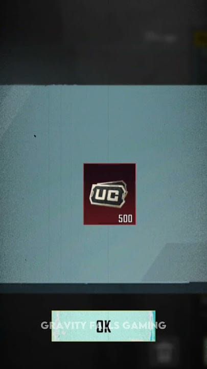 PUBG Mobile UC rewards in in-game mailbox screenshot
