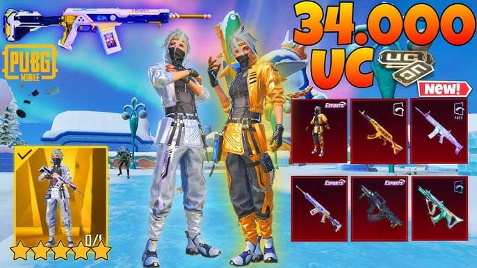 PUBG Mobile UC exclusive PMGC skins and mythic voucher